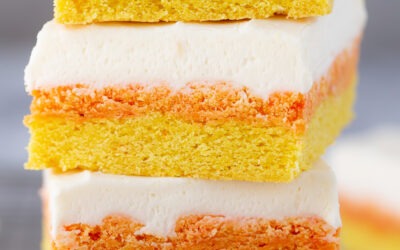 Barras de galletas de azúcar de maíz dulce