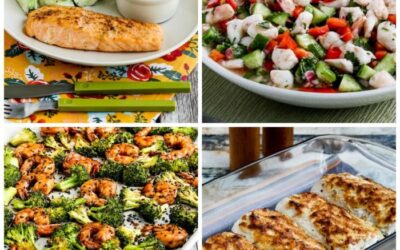 Las MEJORES recetas de pescados y mariscos bajos en carbohidratos de Kalyn's Kitchen