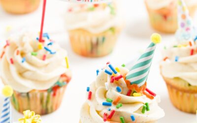 Los mejores cupcakes de cumpleaños – Cupcakes caseros de Funfetti