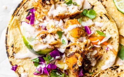 Tacos Saludables de Bacalao (Receta Rápida y Fácil)