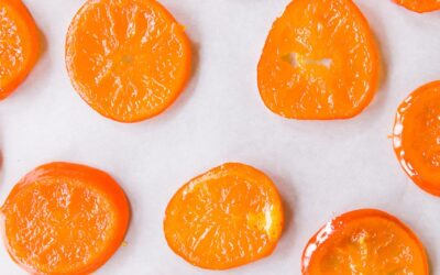 Rodajas de naranja confitadas – Receta fácil paso a paso