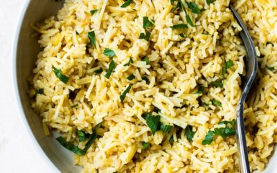 Pilaf de arroz casero (saludable arroz-a-roni)