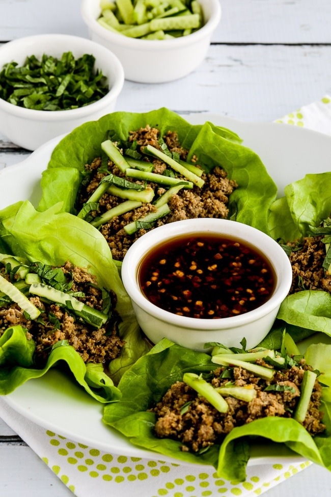Wraps de lechuga turca tailandesa – Kalyn's Kitchen