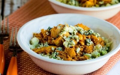 Buffalo Chicken Coliflower Rice Bowl (Video) – Cocina de Kalyn