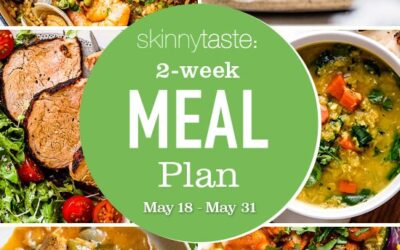 Plan de comidas saludables de 14 días (18-31 de mayo)