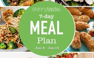 Plan de comidas saludables de 7 días (8 al 14 de junio)