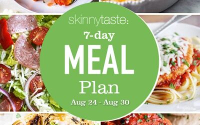 Plan de comidas saludables de 7 días (24-30 de agosto)