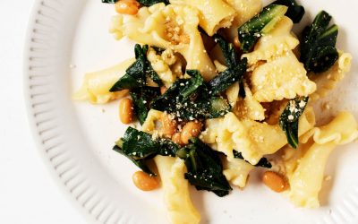 Pasta con Frijoles y Verduras |  Una cena vegana sencilla y adaptable