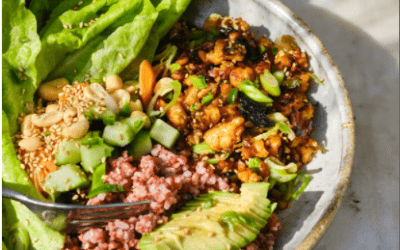 Cuenco de crumble Tempeh picante