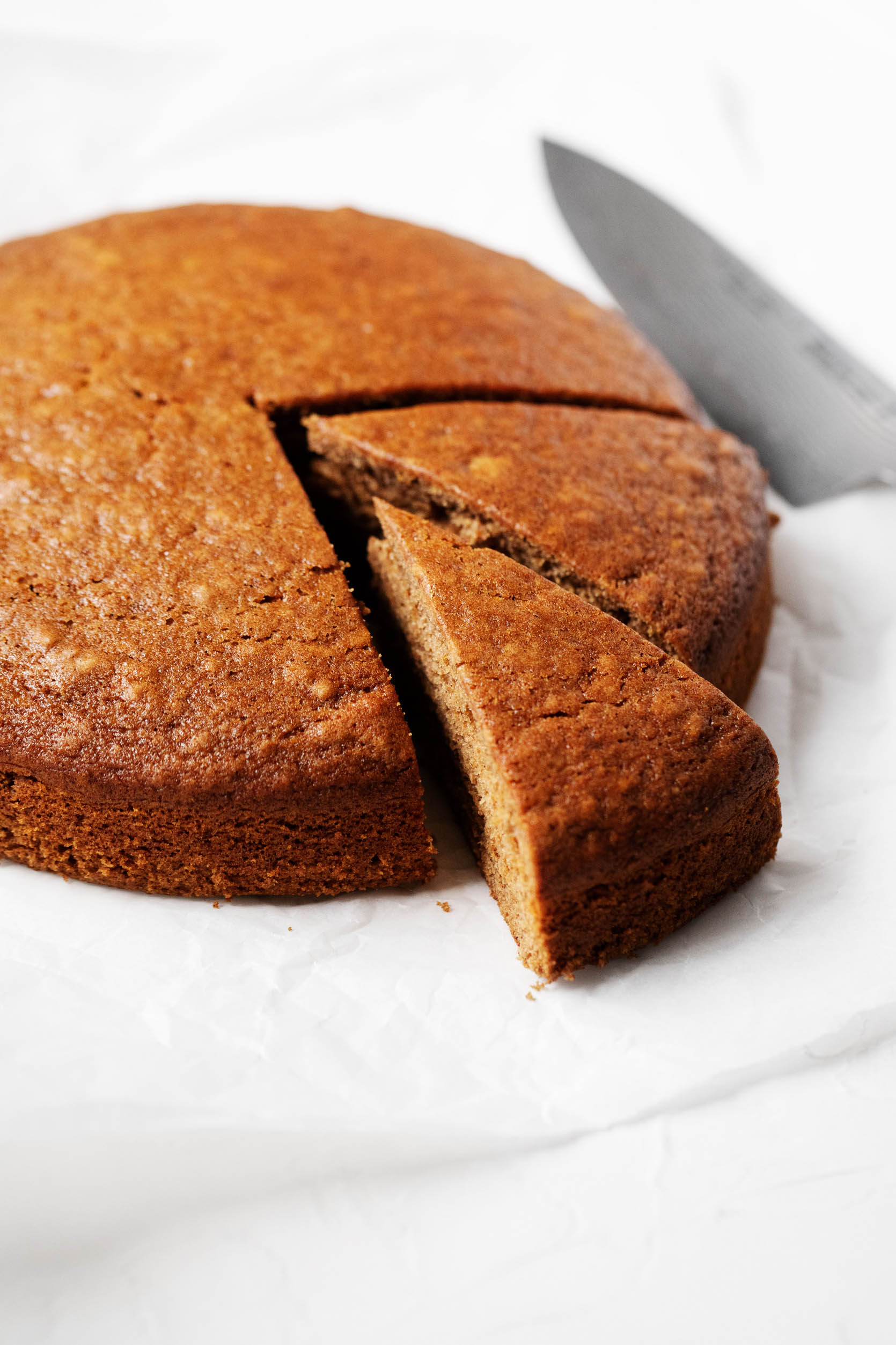 Pastel de pan de jengibre vegano |  El mejor y más tierno pan de jengibre vegano