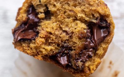 Muffins de calabaza – Muffins de calabaza con chispas de chocolate