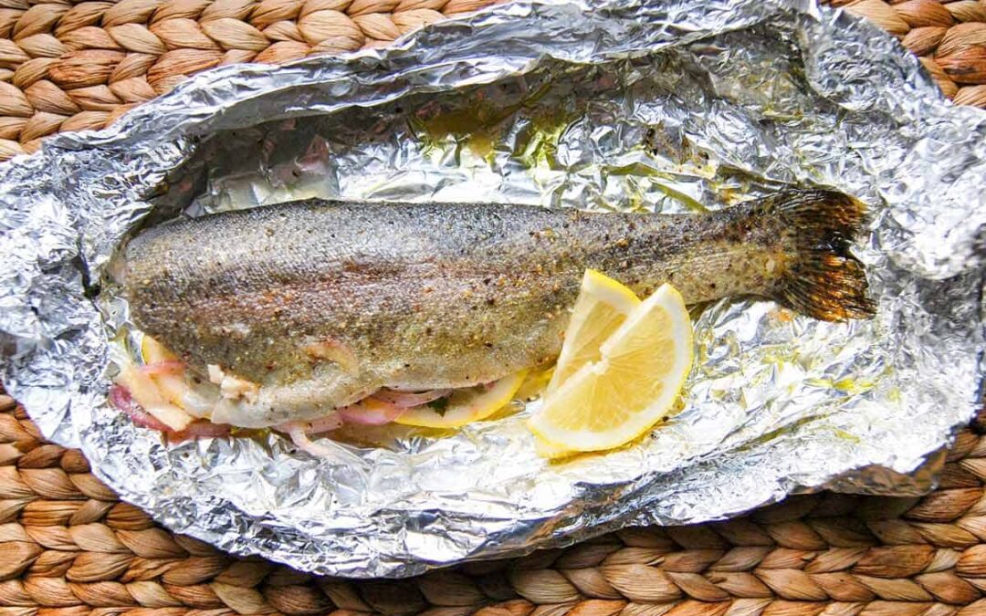 Trucha al horno fácil de 20 minutos
