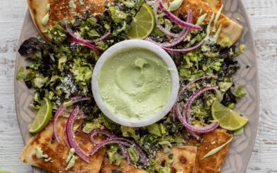 Quesadillas de champiñones – Quesadillas ahumadas de shiitake