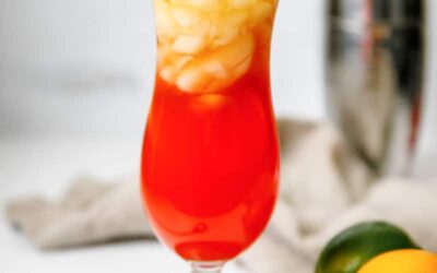 Receta de cóctel de langosta roja Mai Tai