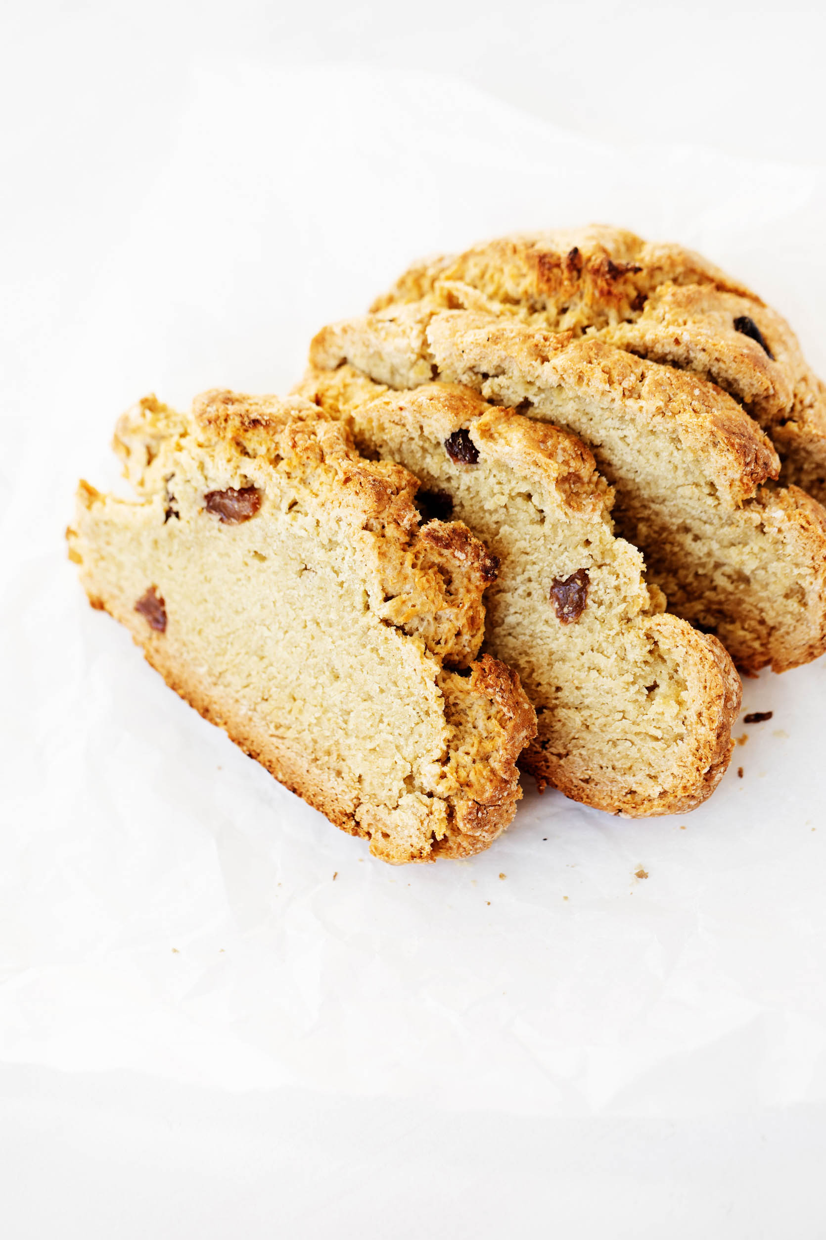 Un pan de soda irlandés vegano simple