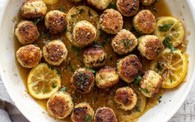 Albóndigas De Pollo Romano
