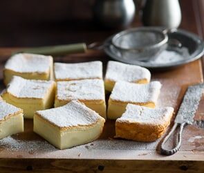 Receta de pastel de natillas mágicas