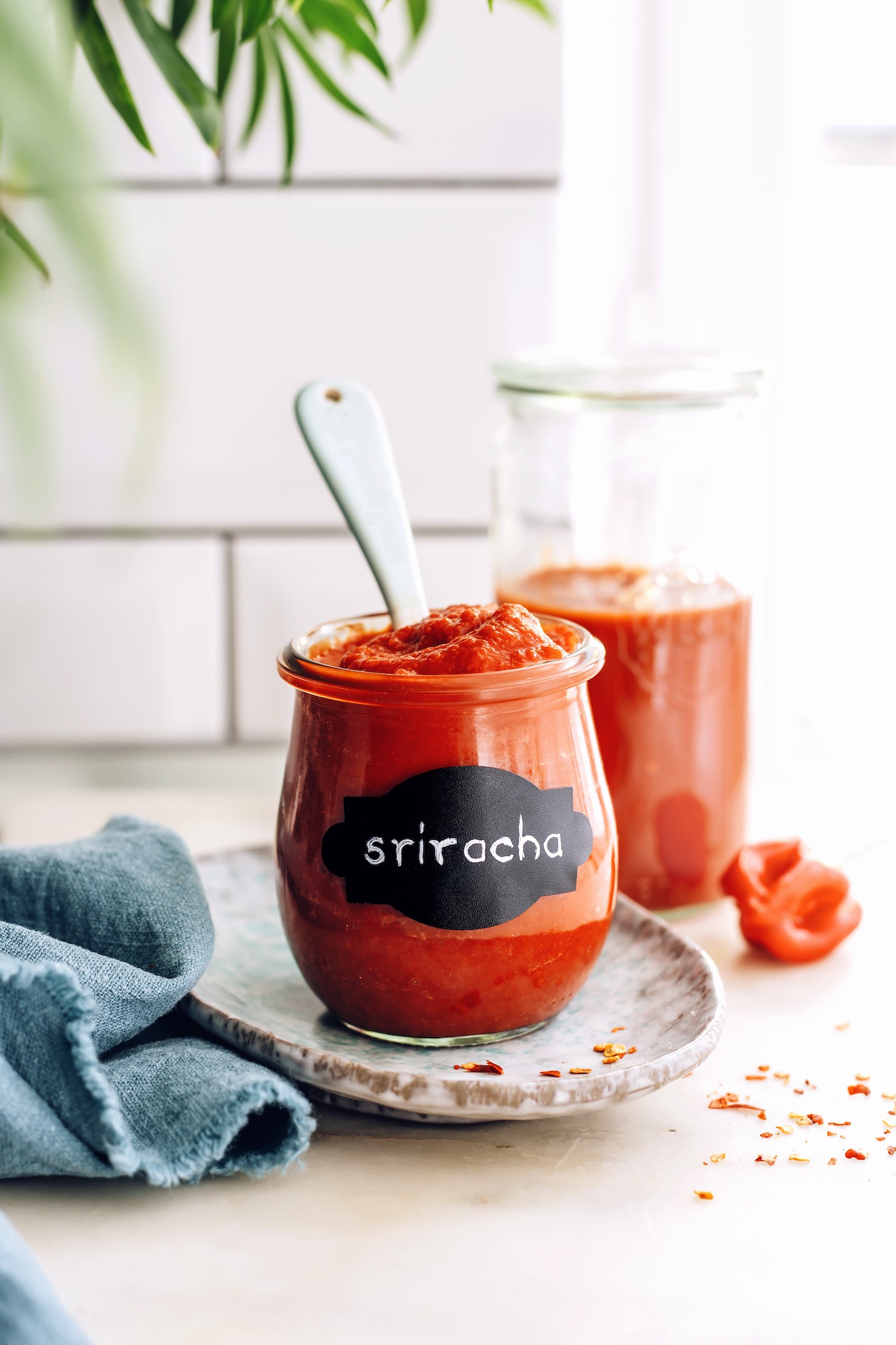 Sriracha casera fácil (¡15 minutos!)
