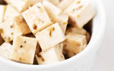 Queso Feta de Tofu con Hierbas Vegano