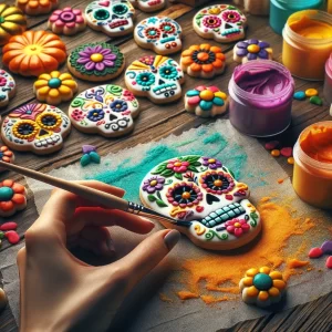 Galletas de Calavera de Azúcar Tradicionales
