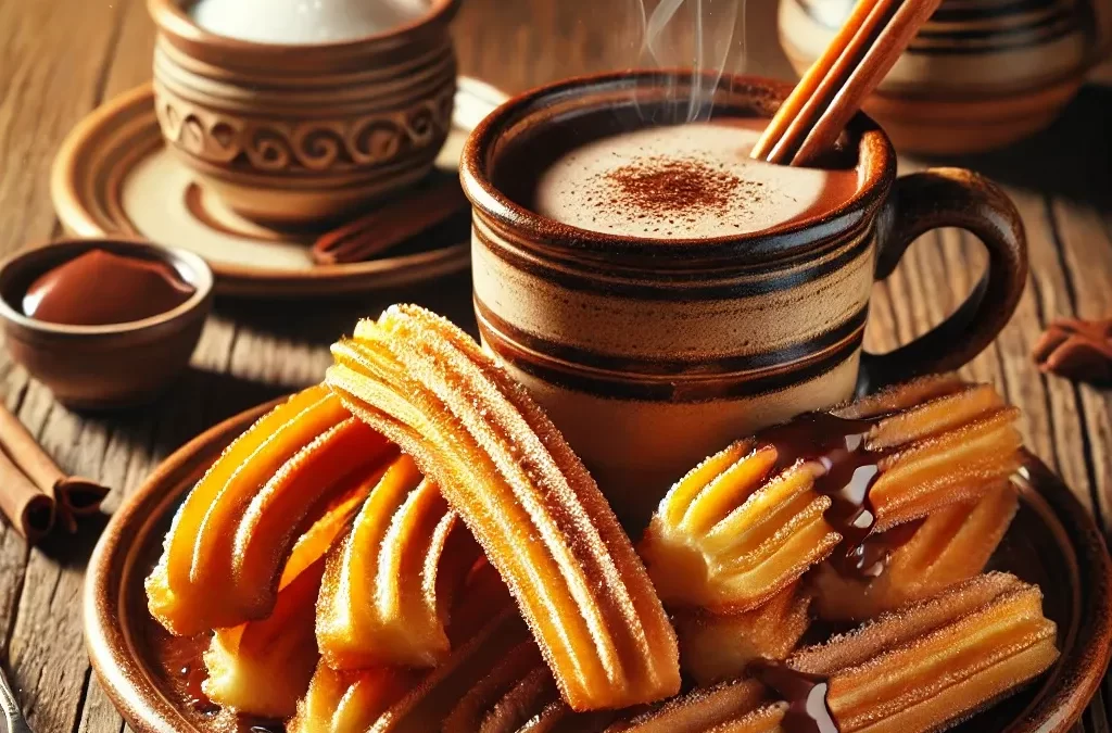 Churros con Chocolate